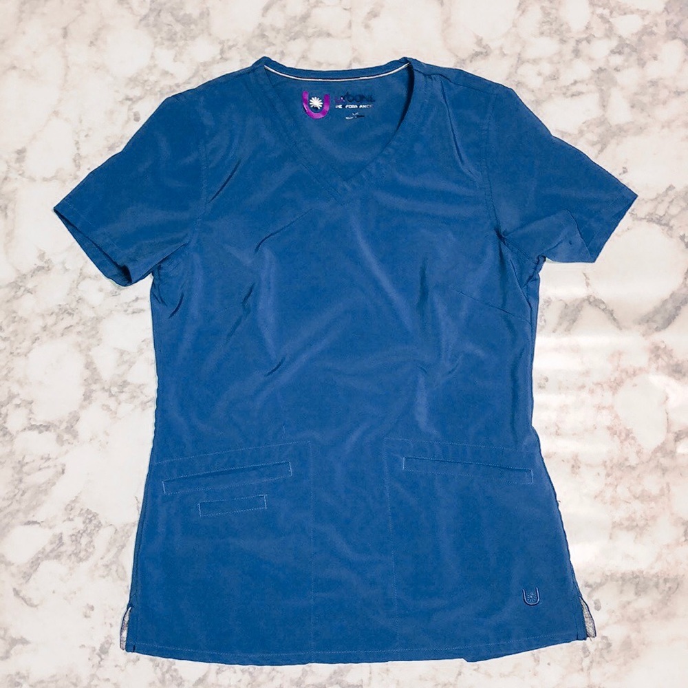 Urbane scrub top